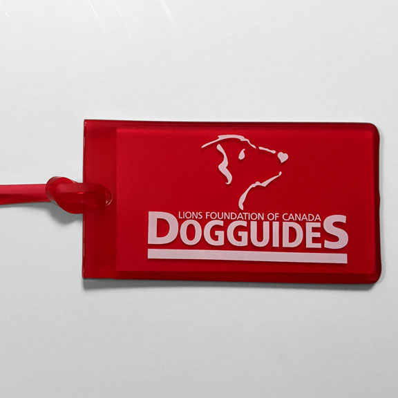Red Luggage Tag - Click Image to Close