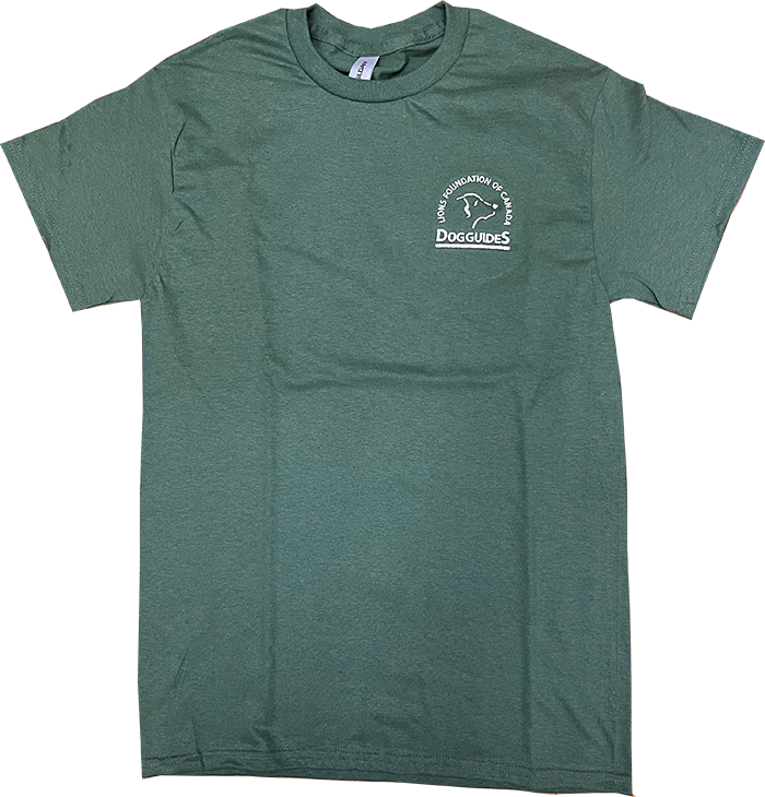 Military Green T-shirt - Click Image to Close
