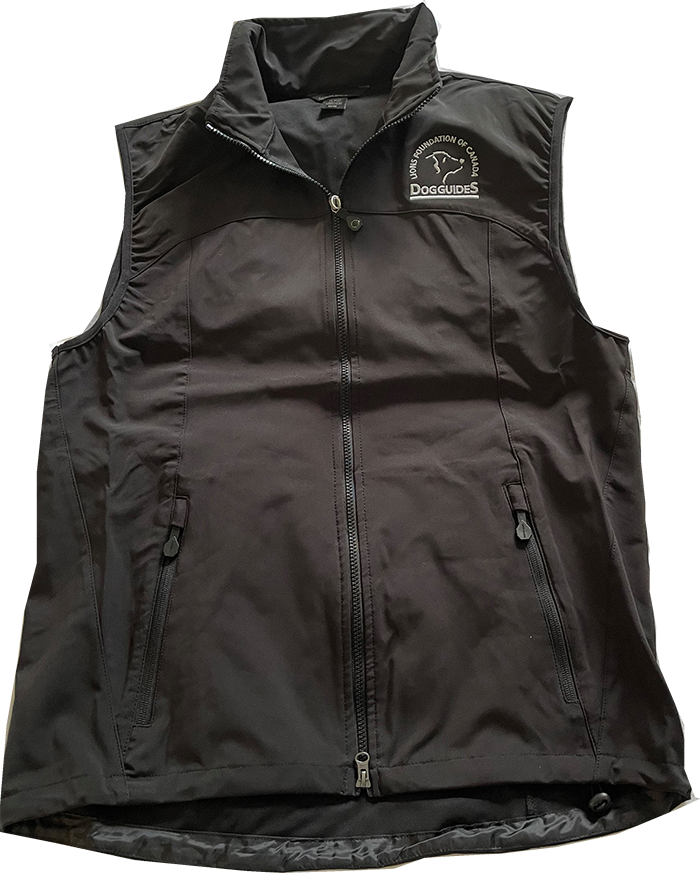 Black Soft Shell Vest - Click Image to Close